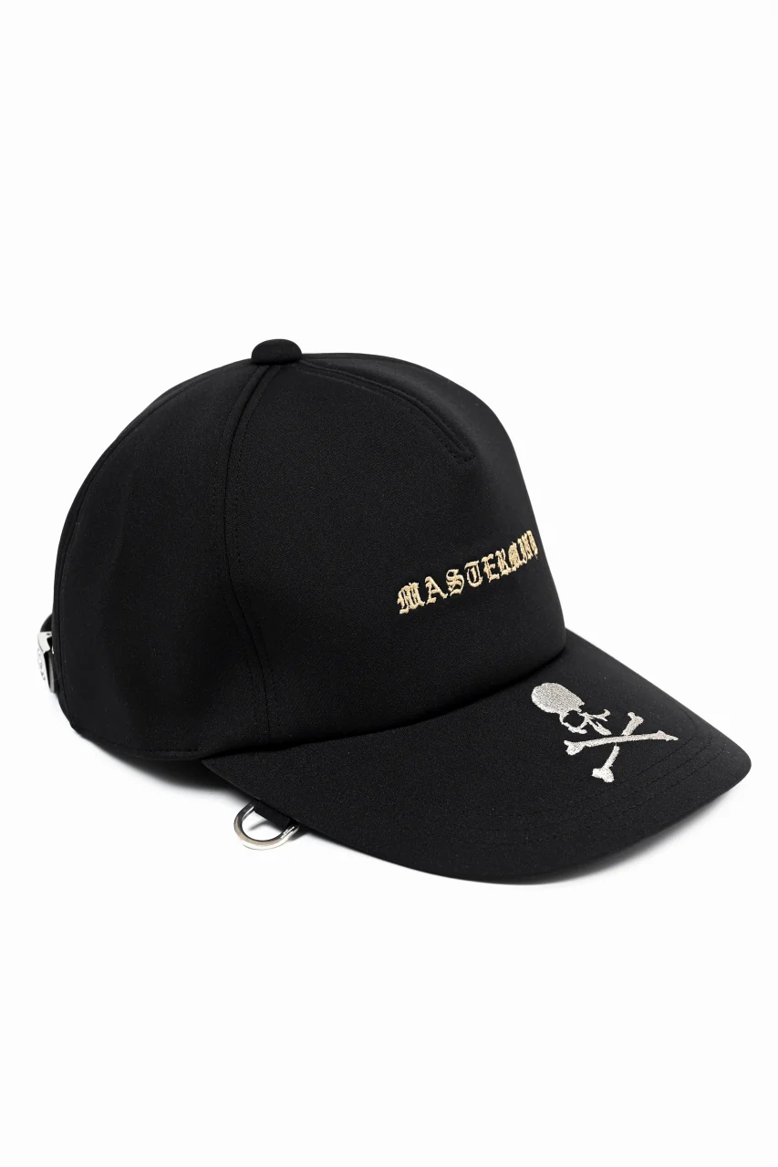 mastermind JAPAN EMBROIDERED TRUCKER CAP (BLACK) - Image 3
