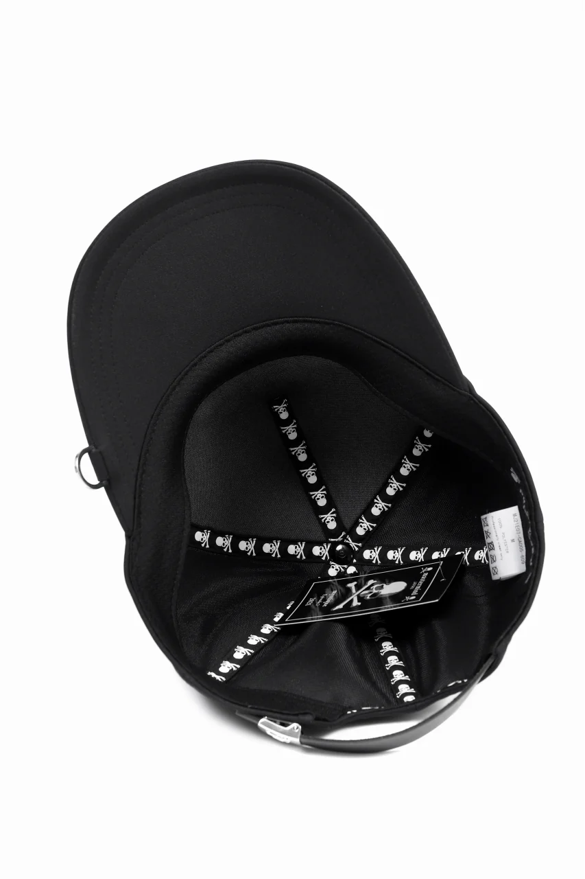 mastermind JAPAN EMBROIDERED TRUCKER CAP (BLACK) - Image 9