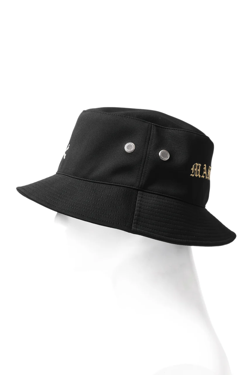 mastermind JAPAN EMBROIDERY LOGO HAT (BLACK) - Image 11