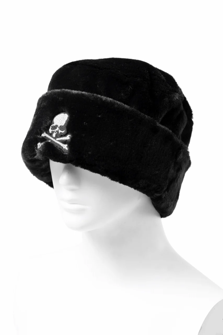 mastermind JAPAN FAUX FUR HAT (BLACK) - Image 12
