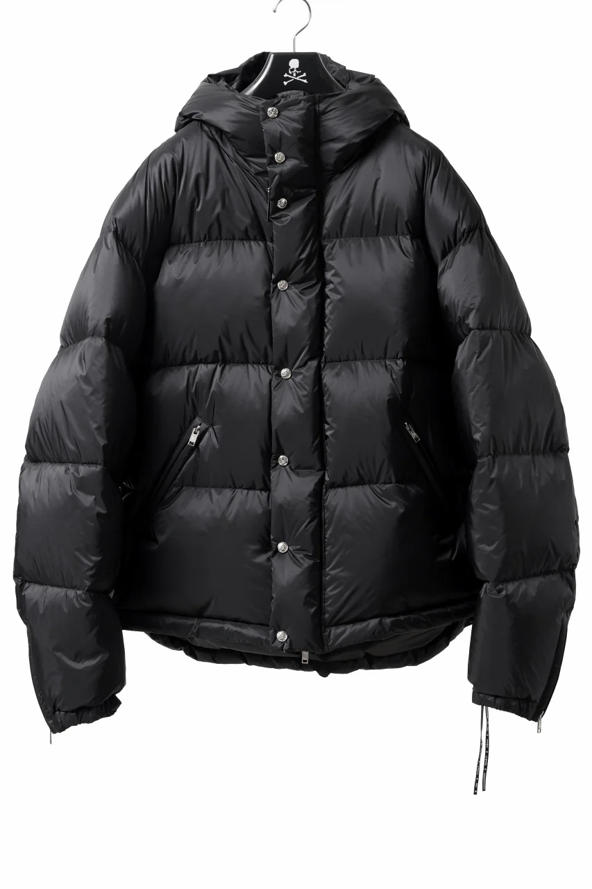 mastermind JAPAN HOODIE DOWN JACKET / KAWADA DOWN® (BLACK) - Image 13
