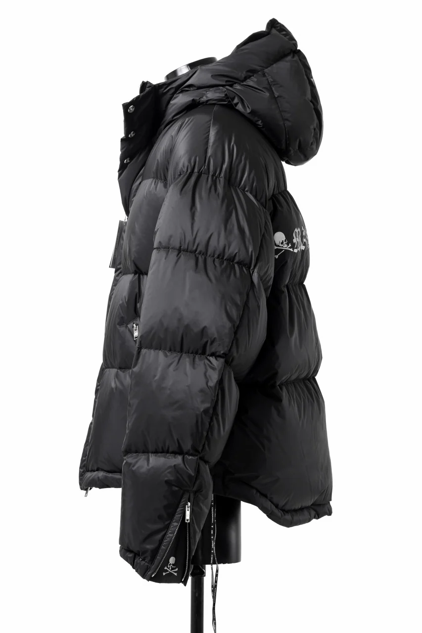 mastermind JAPAN HOODIE DOWN JACKET / KAWADA DOWN® (BLACK) - Image 5