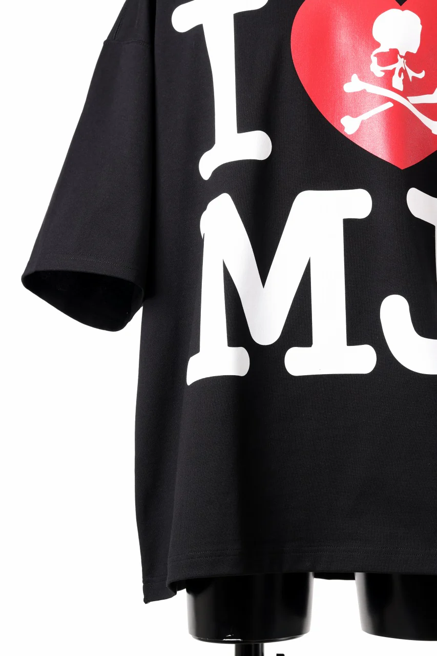 mastermind JAPAN I♡MJ TEE / BOXY FIT (BLACK) - Image 10