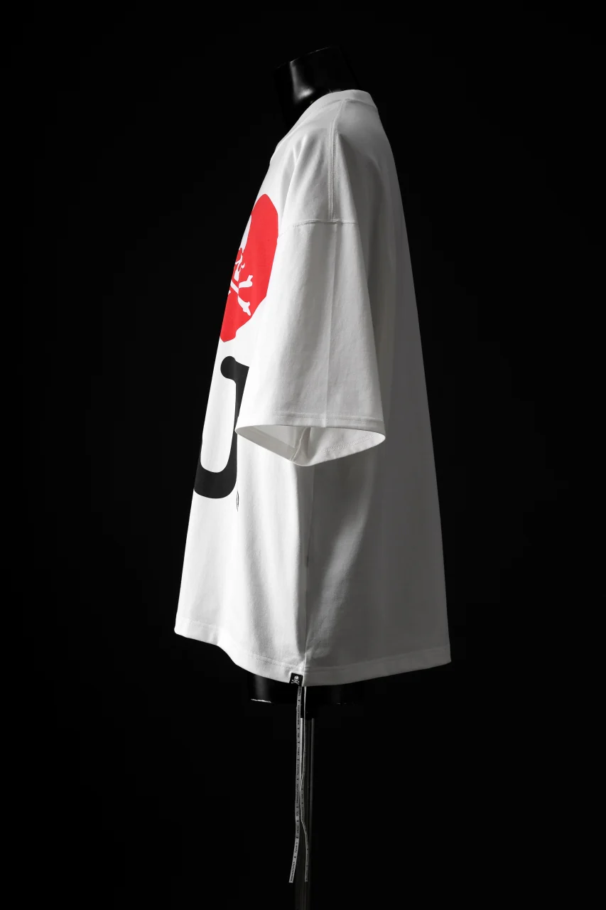 mastermind JAPAN I♡MJ TEE / BOXY FIT (WHITE) - Image 3