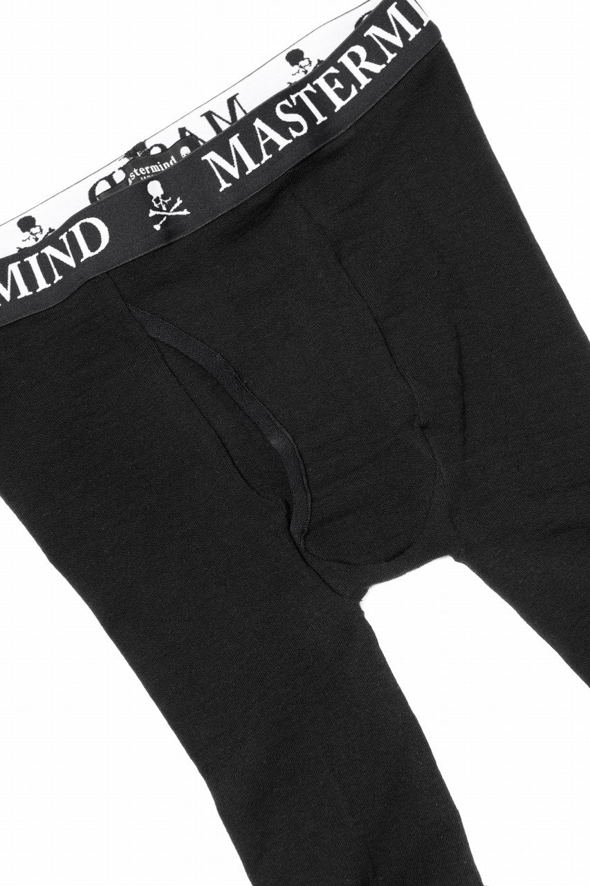 mastermind JAPAN LEGGINGS / SKULL LOGO (BLACK) - Image 5