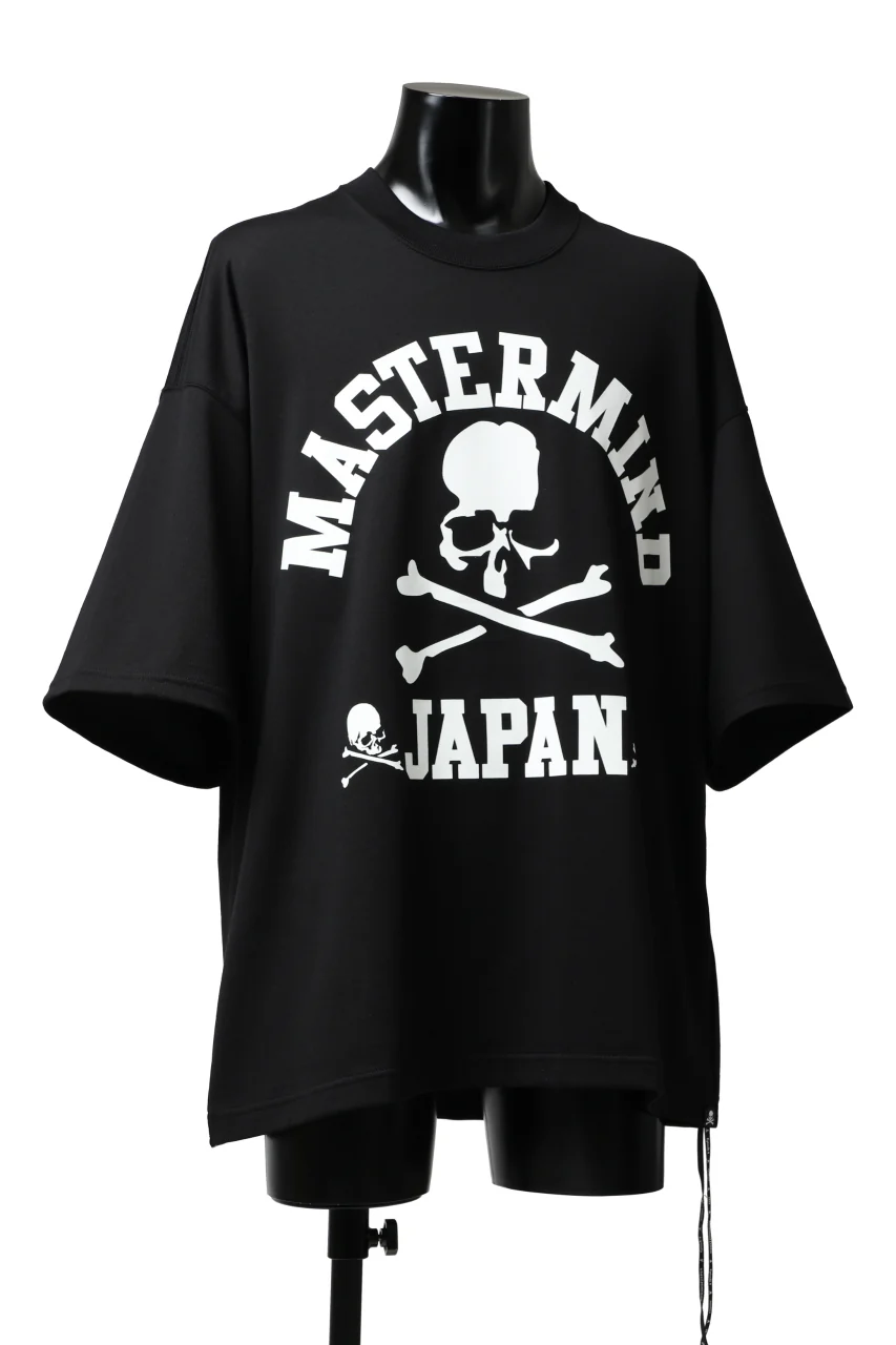mastermind JAPAN LOGO DETAIL BOXYFIT T-SHIRT (BLACK) - Image 2