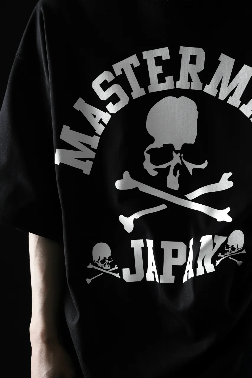 mastermind JAPAN LOGO DETAIL BOXYFIT T-SHIRT (BLACK) - Image 29