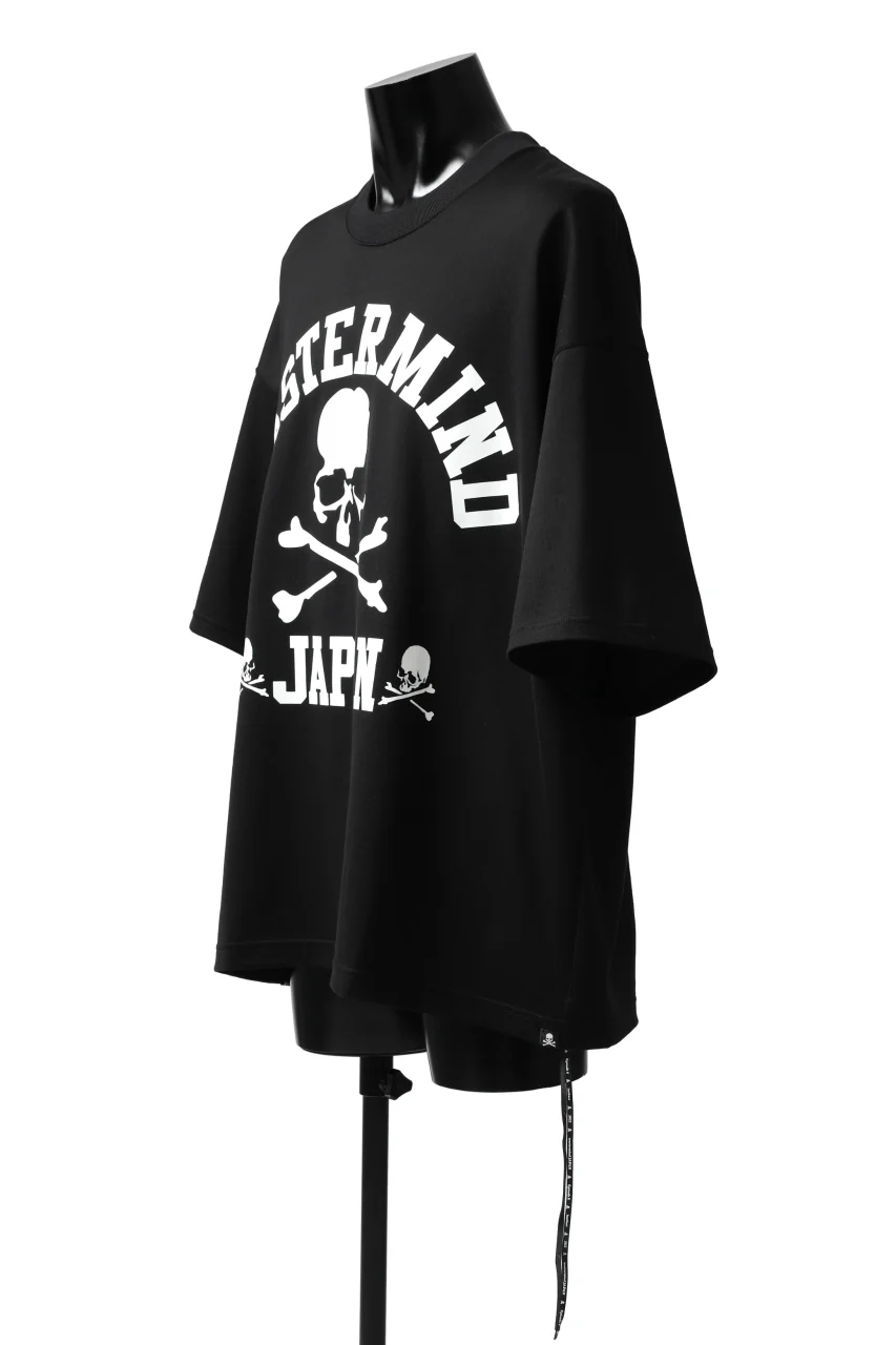 mastermind JAPAN LOGO DETAIL BOXYFIT T-SHIRT (BLACK) - Image 4