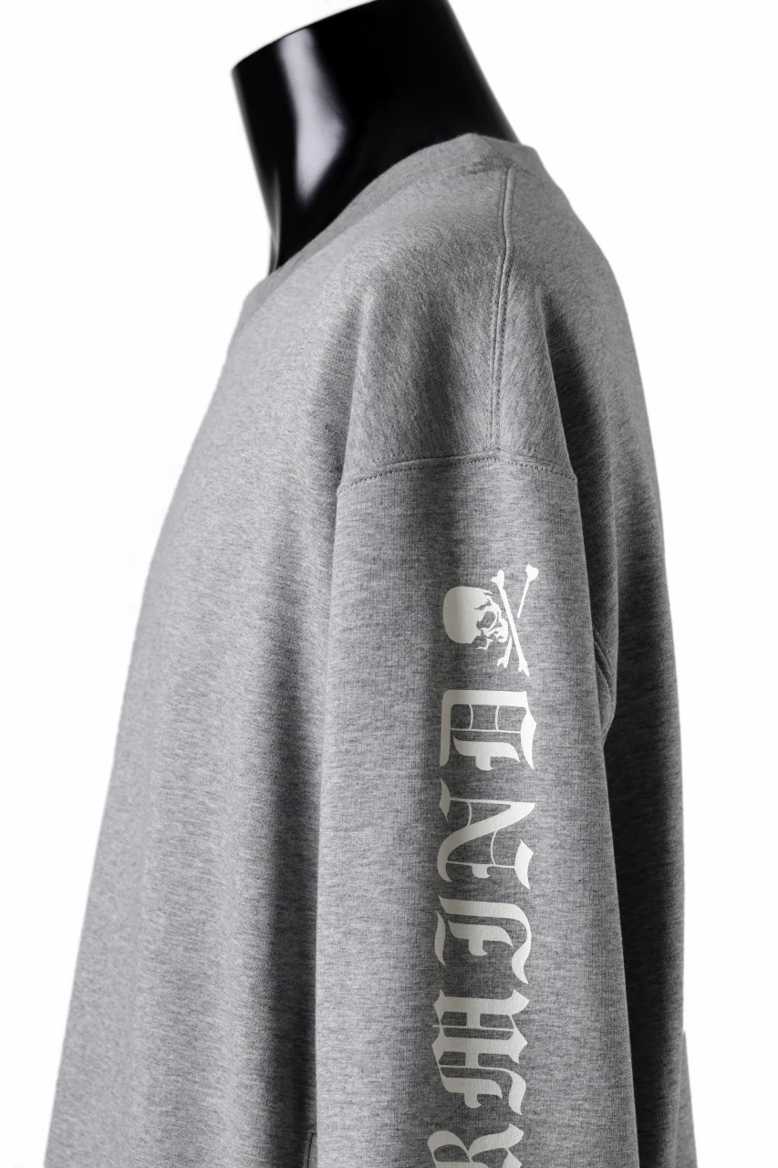 mastermind JAPAN LOGO SWEAT SHIRT / REGULAR FIT (TOP GRAY) - Image 15