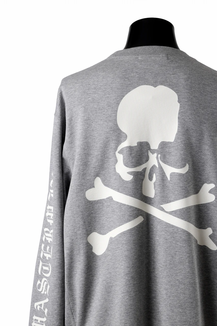 mastermind JAPAN LOGO SWEAT SHIRT / REGULAR FIT (TOP GRAY) - Image 21