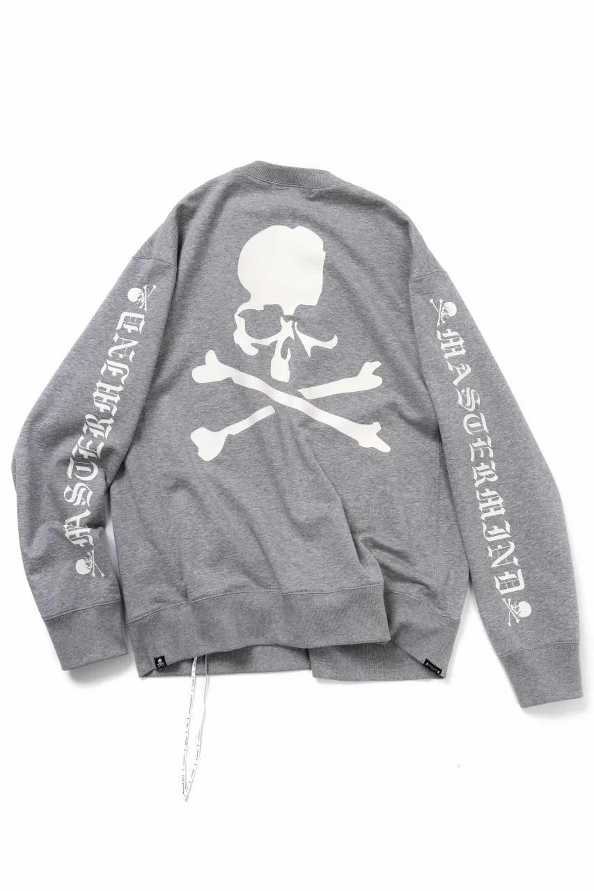 mastermind JAPAN LOGO SWEAT SHIRT / REGULAR FIT (TOP GRAY) - Image 3