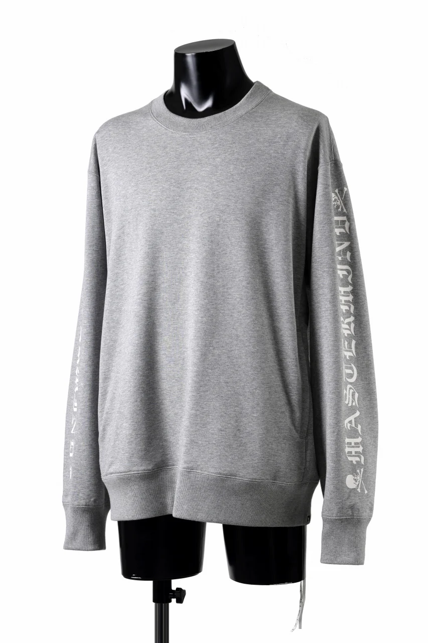 mastermind JAPAN LOGO SWEAT SHIRT / REGULAR FIT (TOP GRAY) - Image 6