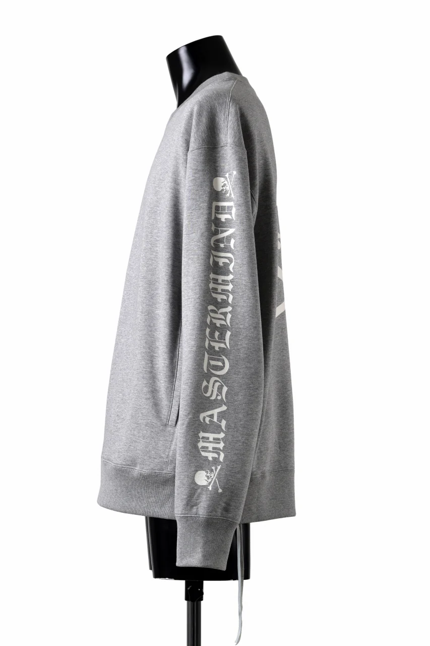 mastermind JAPAN LOGO SWEAT SHIRT / REGULAR FIT (TOP GRAY) - Image 7