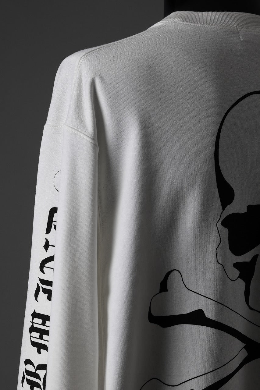 mastermind JAPAN LOGO SWEAT SHIRT / REGULAR FIT (WHITE) - Image 13