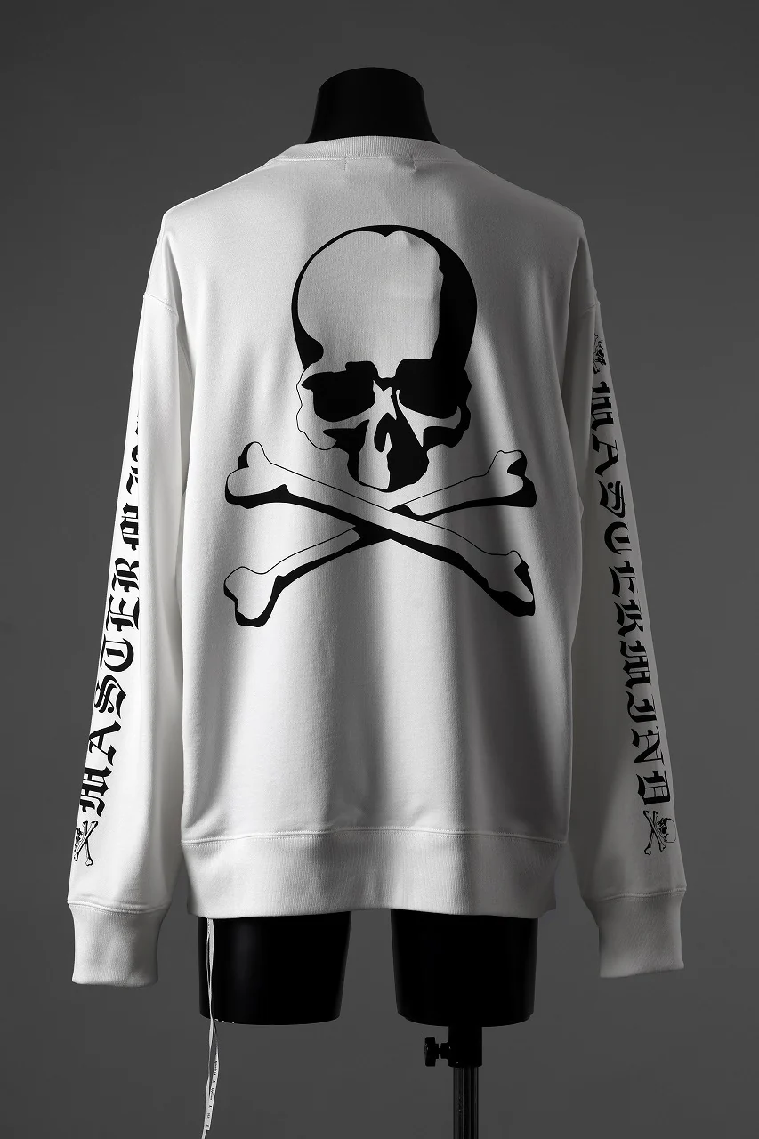 mastermind JAPAN LOGO SWEAT SHIRT / REGULAR FIT (WHITE) - Image 2