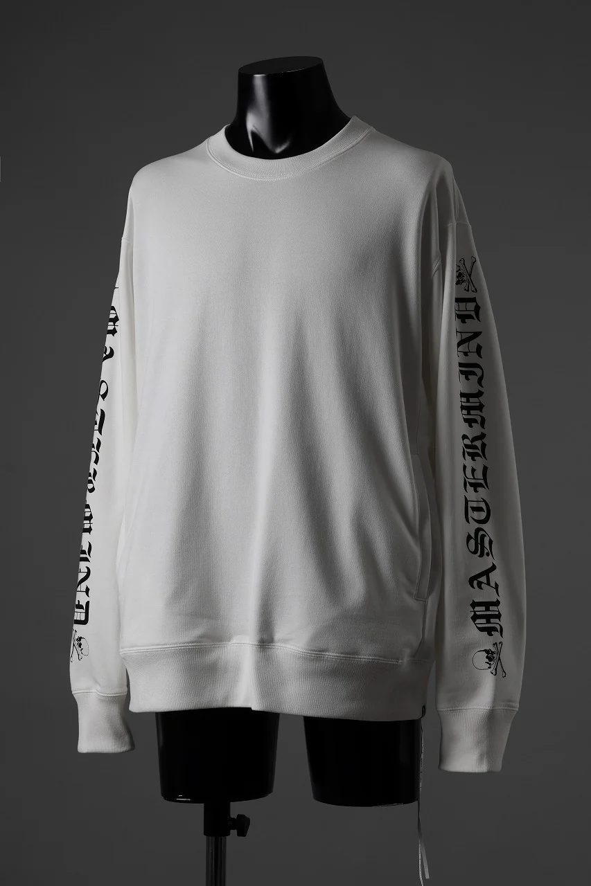 mastermind JAPAN LOGO SWEAT SHIRT / REGULAR FIT (WHITE) - Image 6