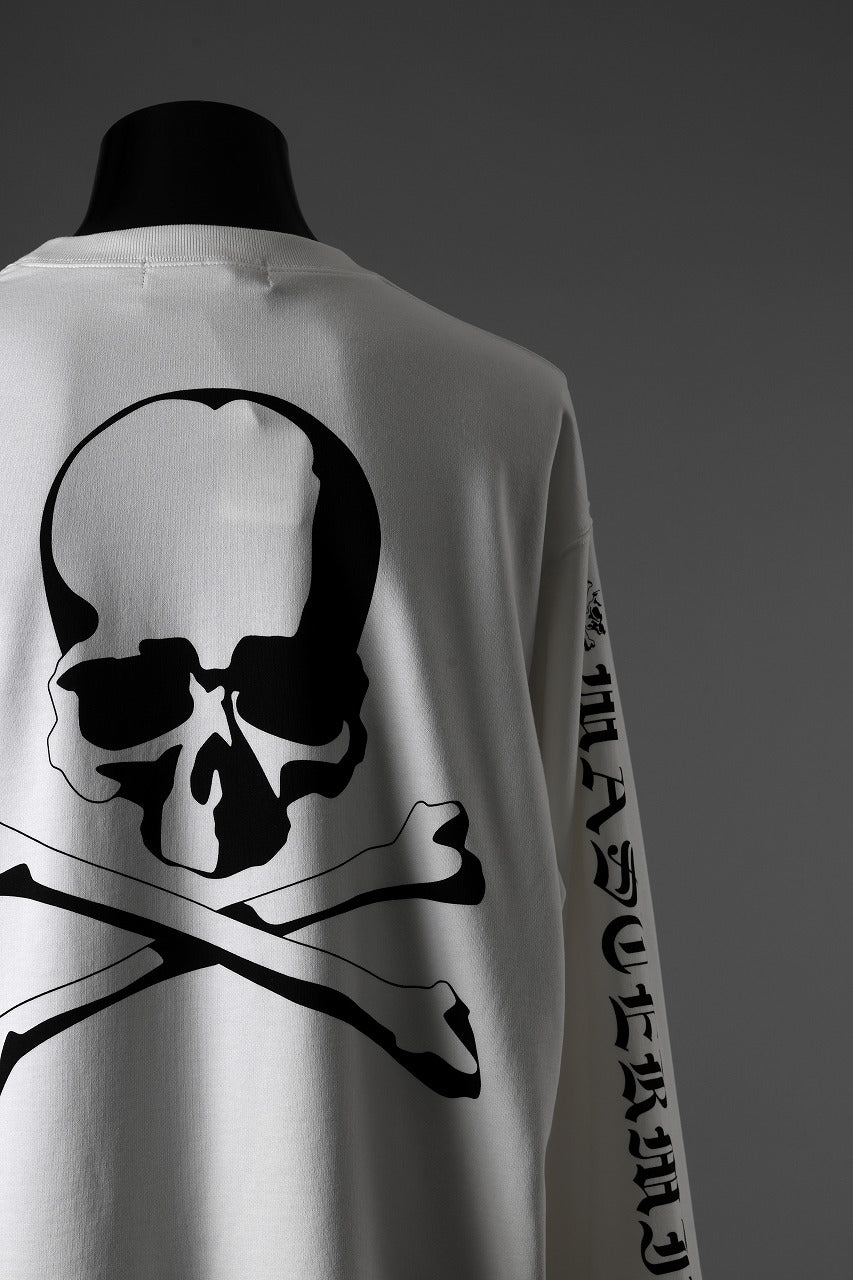 mastermind JAPAN LOGO SWEAT SHIRT / REGULAR FIT (WHITE) - Image 8