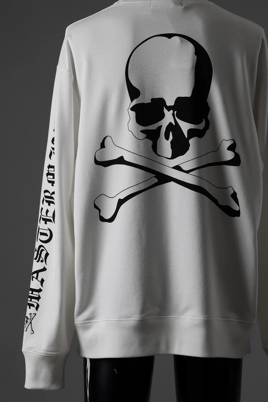 mastermind JAPAN LOGO SWEAT SHIRT / REGULAR FIT (WHITE) - Image 9