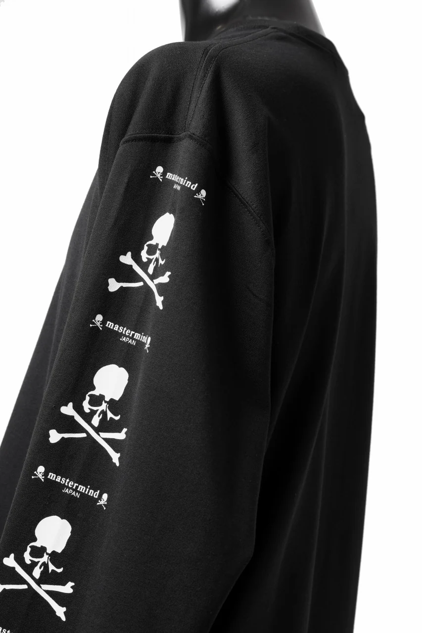 mastermind JAPAN LONG SLEEVE TOPS / REGULAR FIT (BLACK) - Image 11