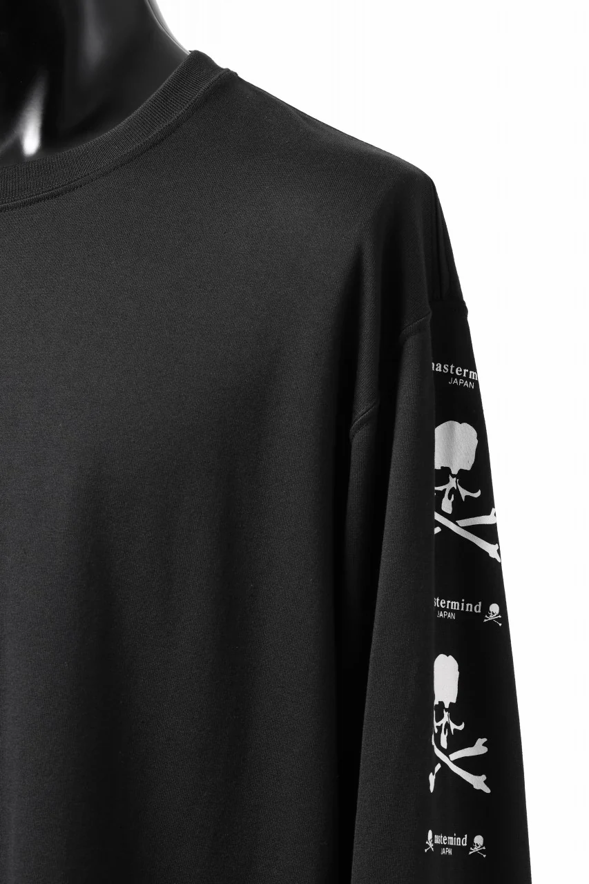 mastermind JAPAN LONG SLEEVE TOPS / REGULAR FIT (BLACK) - Image 9