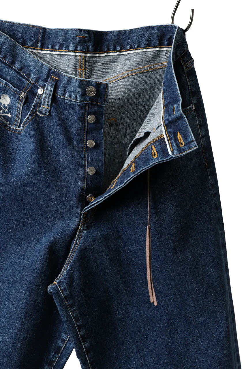 mastermind JAPAN LOOSEYFIT JEANS / 2WAY STRETCH DENIM (INDIGO) - Image 13