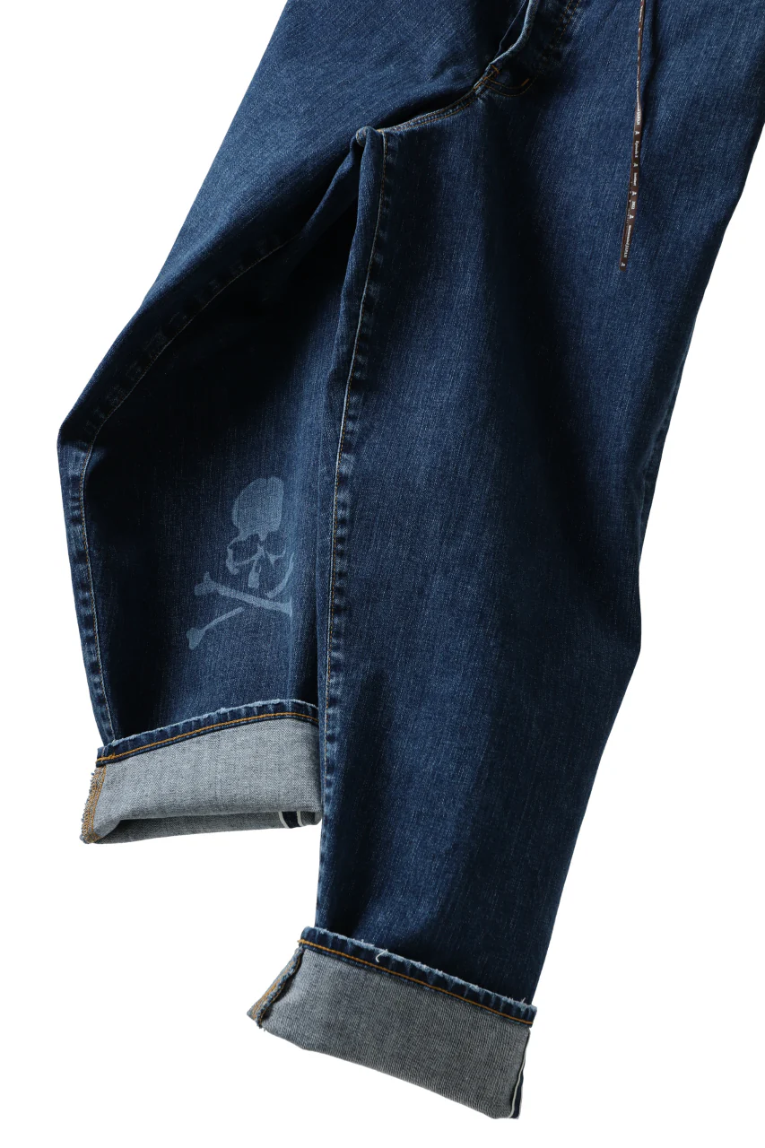 mastermind JAPAN LOOSEYFIT JEANS / 2WAY STRETCH DENIM (INDIGO) - Image 25