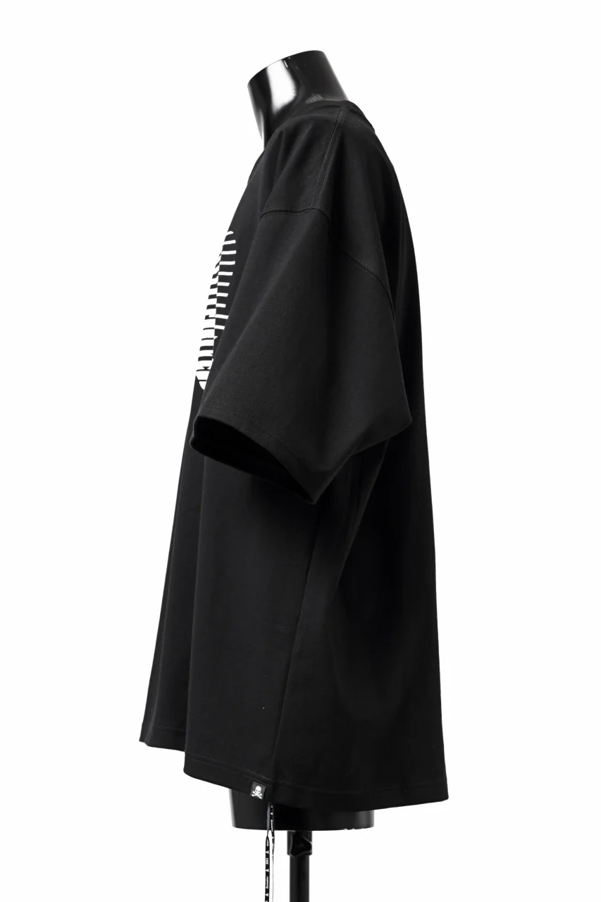 mastermind JAPAN MOVING SKULL TEE / BOXY FIT (BLACK) - Image 5