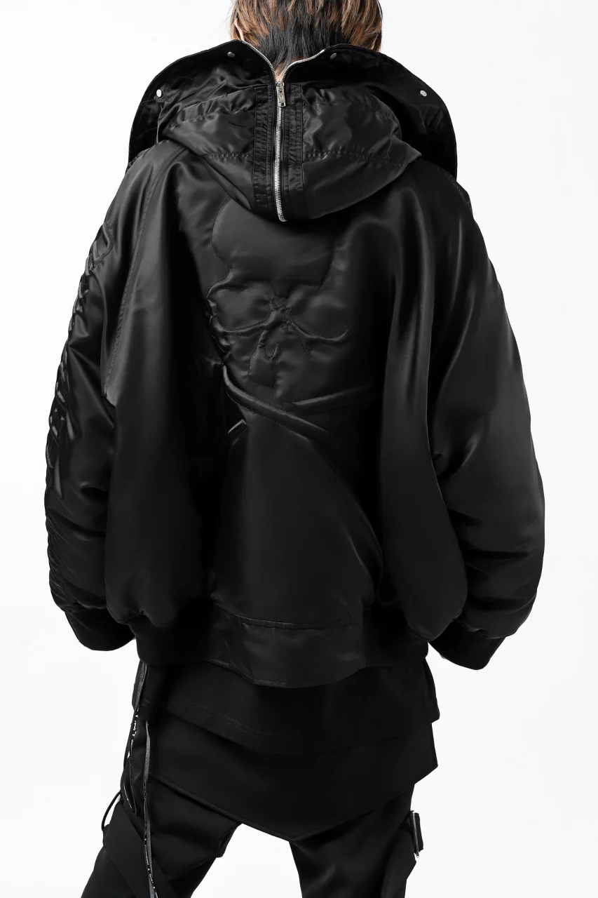 mastermind JAPAN N-2B HEAVY-ZONE FLIGHT JACKET (BLACK) - Image 22