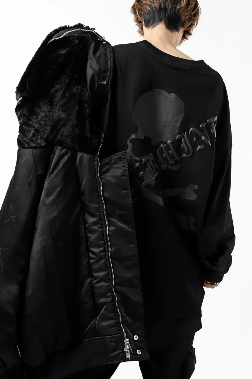 mastermind JAPAN N-2B HEAVY-ZONE FLIGHT JACKET (BLACK) - Image 24