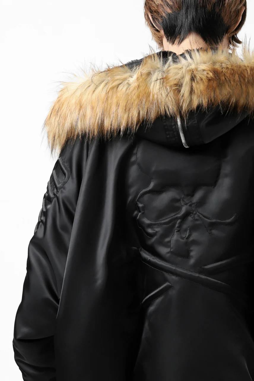 mastermind JAPAN N-2B HEAVY-ZONE FLIGHT JACKET (BLACK) - Image 32