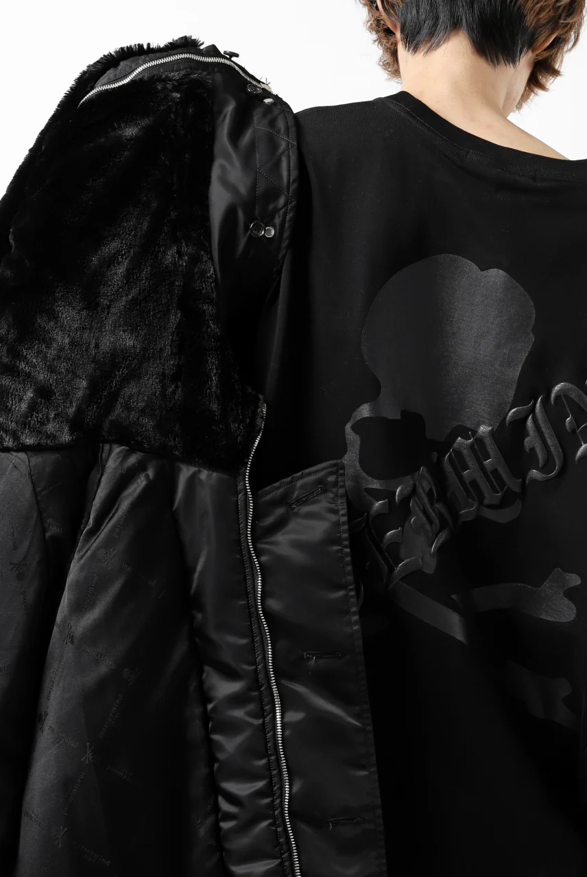 mastermind JAPAN N-2B HEAVY-ZONE FLIGHT JACKET (BLACK) - Image 34