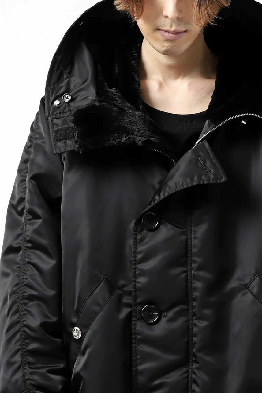 mastermind JAPAN N-2B HEAVY-ZONE FLIGHT JACKET (BLACK) - Image 37