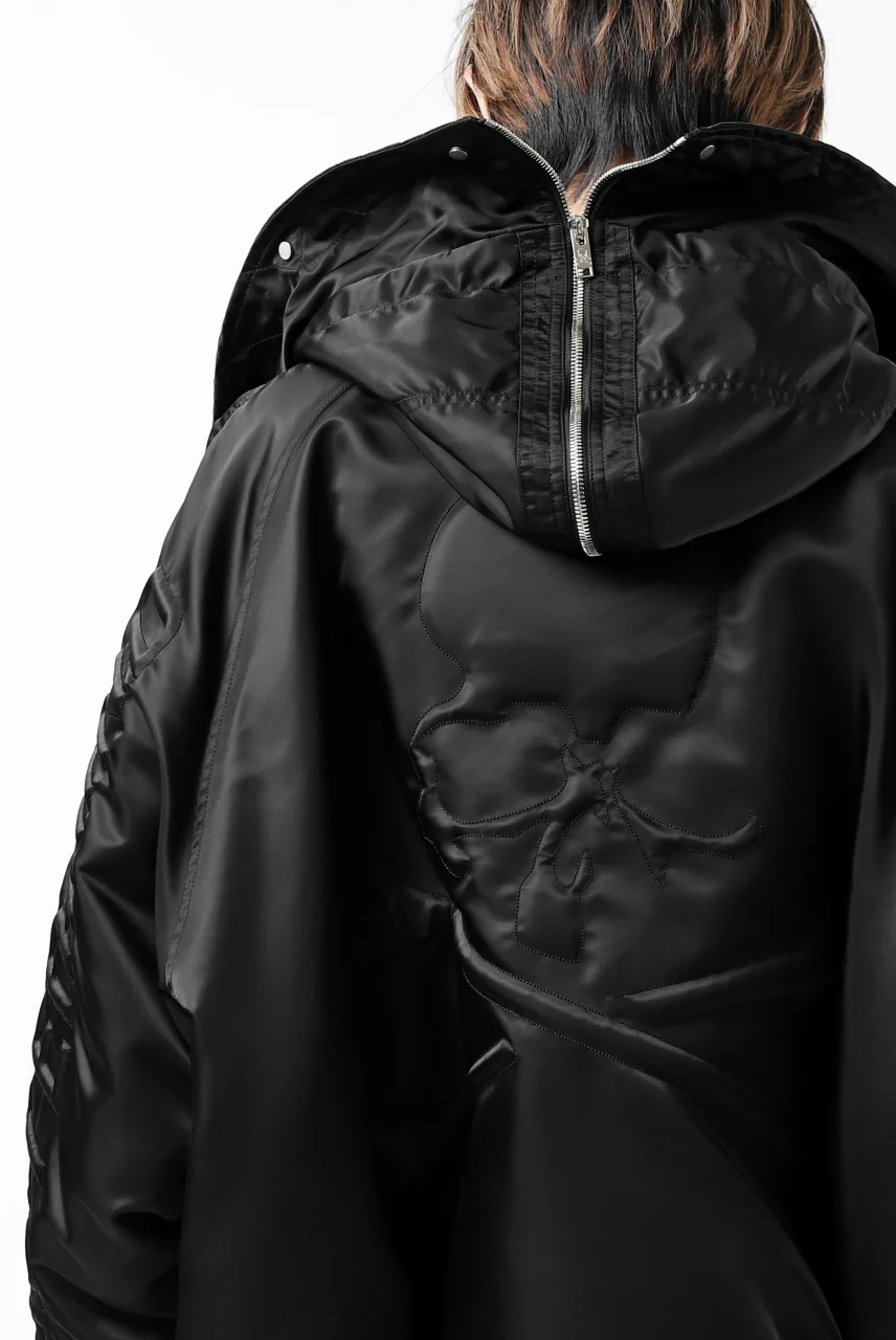 mastermind JAPAN N-2B HEAVY-ZONE FLIGHT JACKET (BLACK) - Image 38