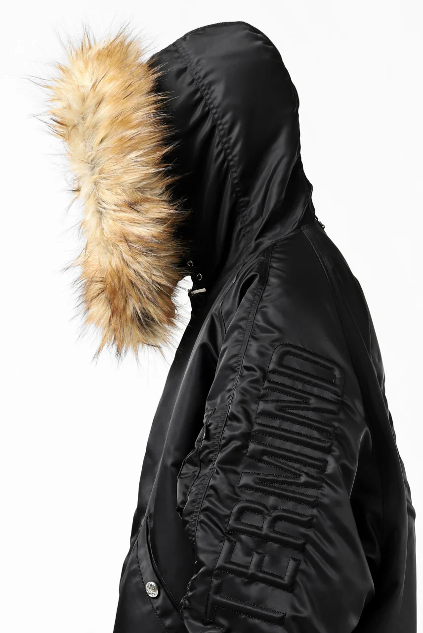 mastermind JAPAN N-2B HEAVY-ZONE FLIGHT JACKET (BLACK) - Image 50