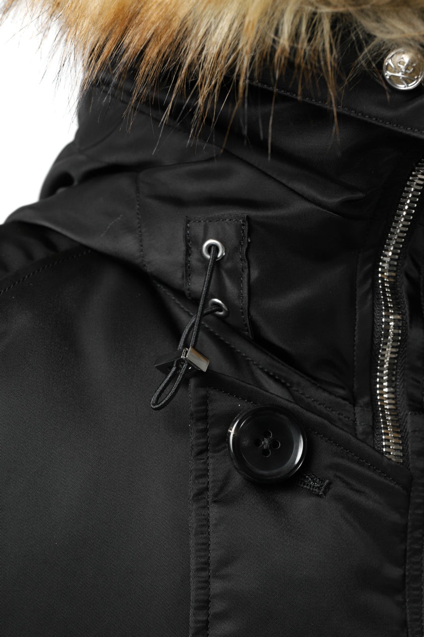mastermind JAPAN N-2B HEAVY-ZONE FLIGHT JACKET (BLACK) - Image 52