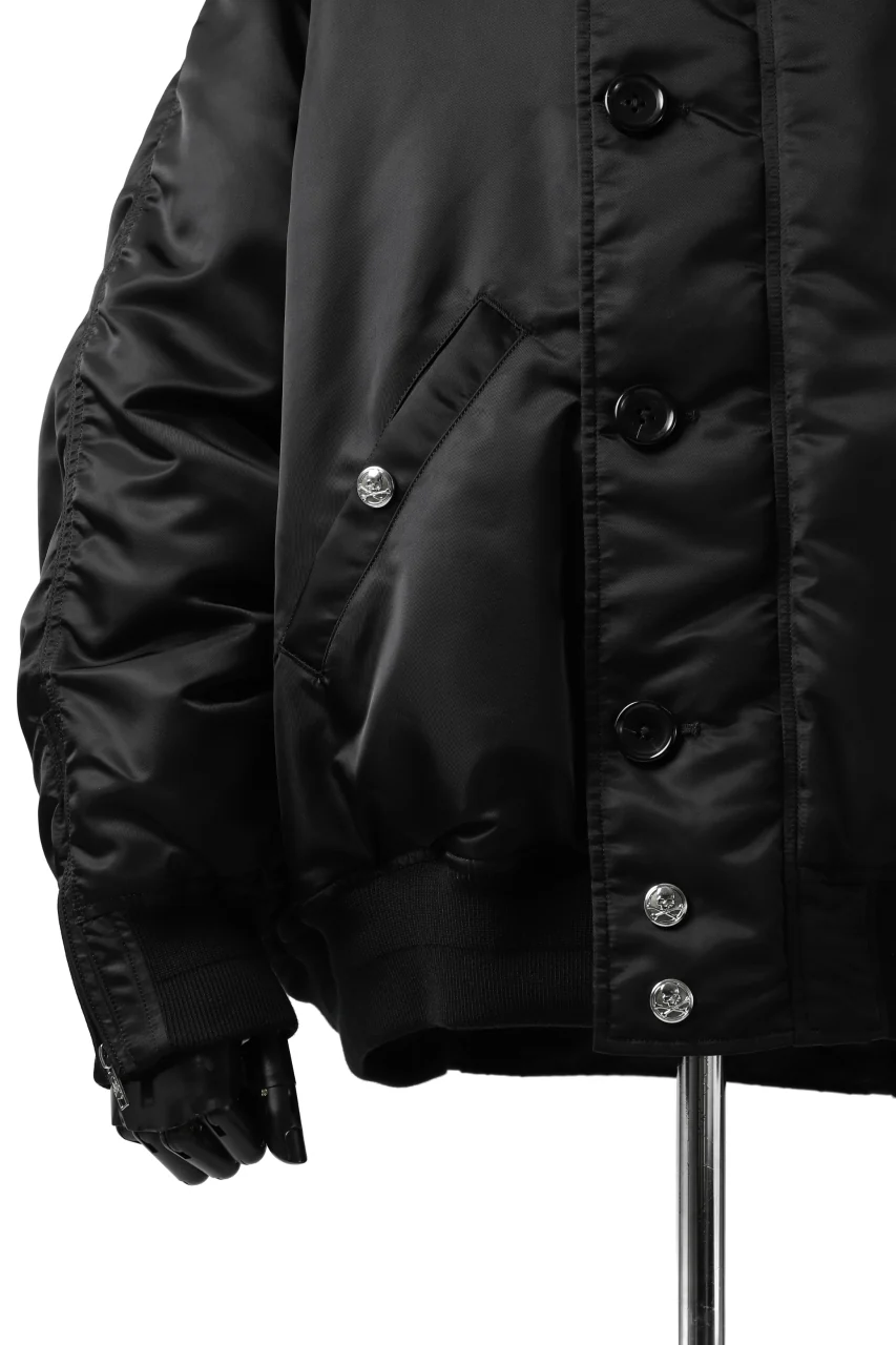 mastermind JAPAN N-2B HEAVY-ZONE FLIGHT JACKET (BLACK) - Image 57
