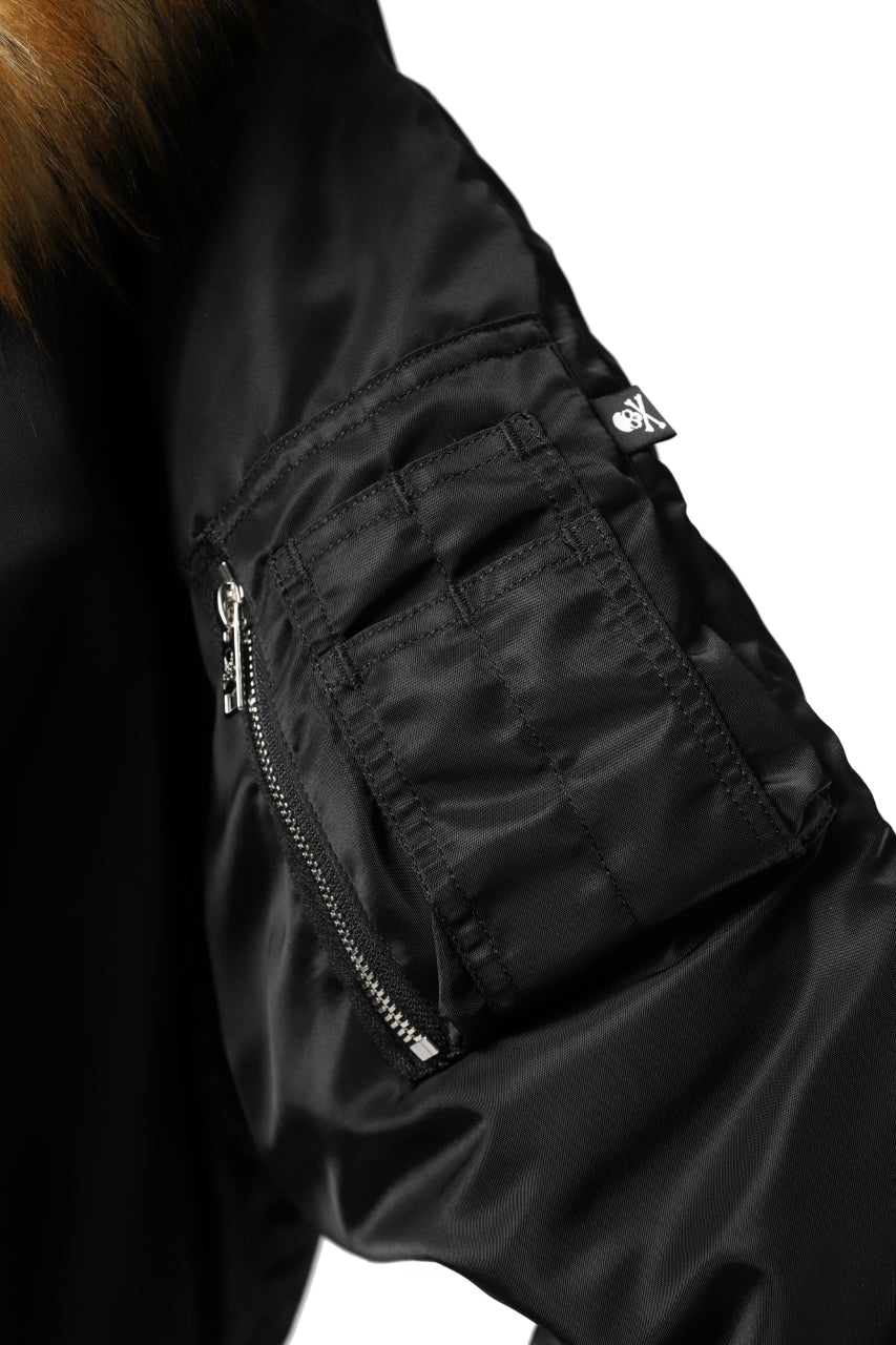 mastermind JAPAN N-2B HEAVY-ZONE FLIGHT JACKET (BLACK) - Image 66