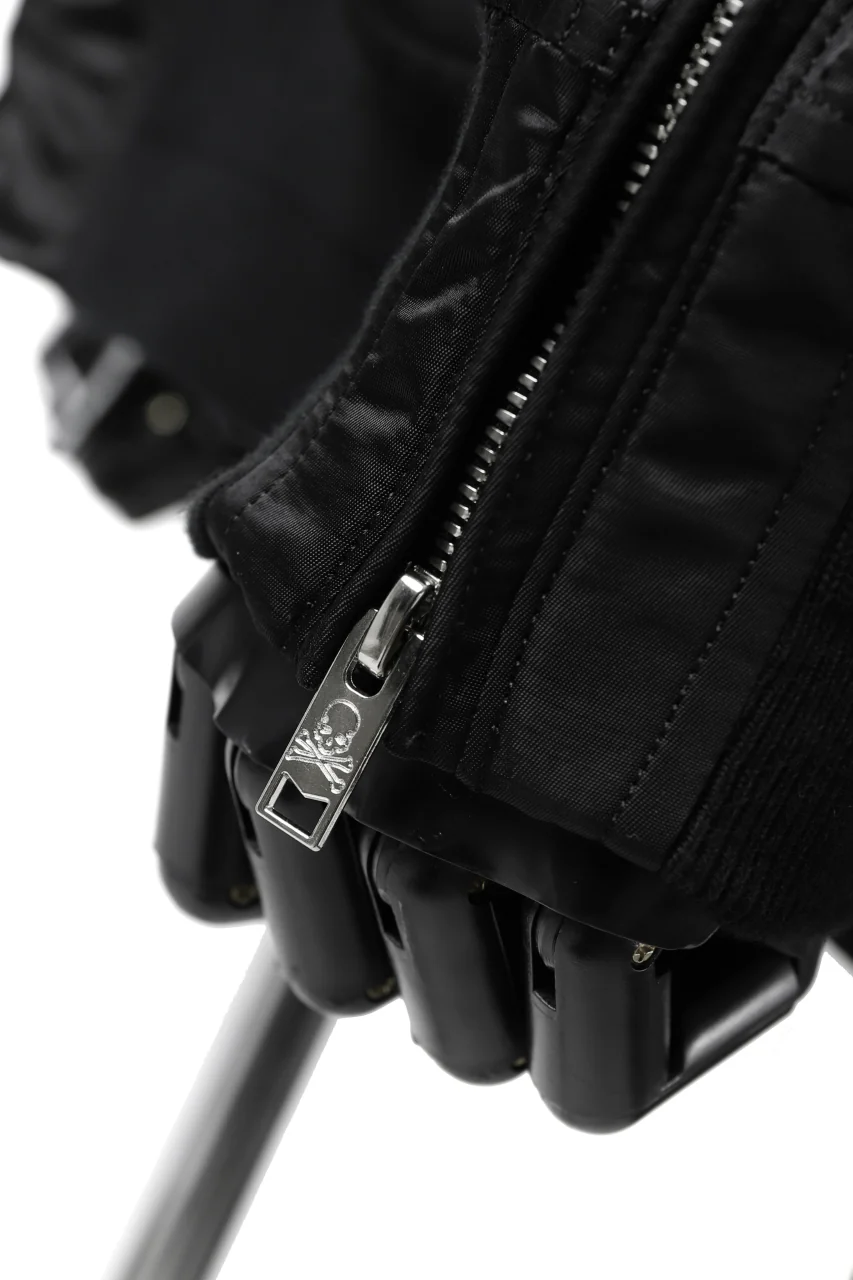 mastermind JAPAN N-2B HEAVY-ZONE FLIGHT JACKET (BLACK) - Image 67