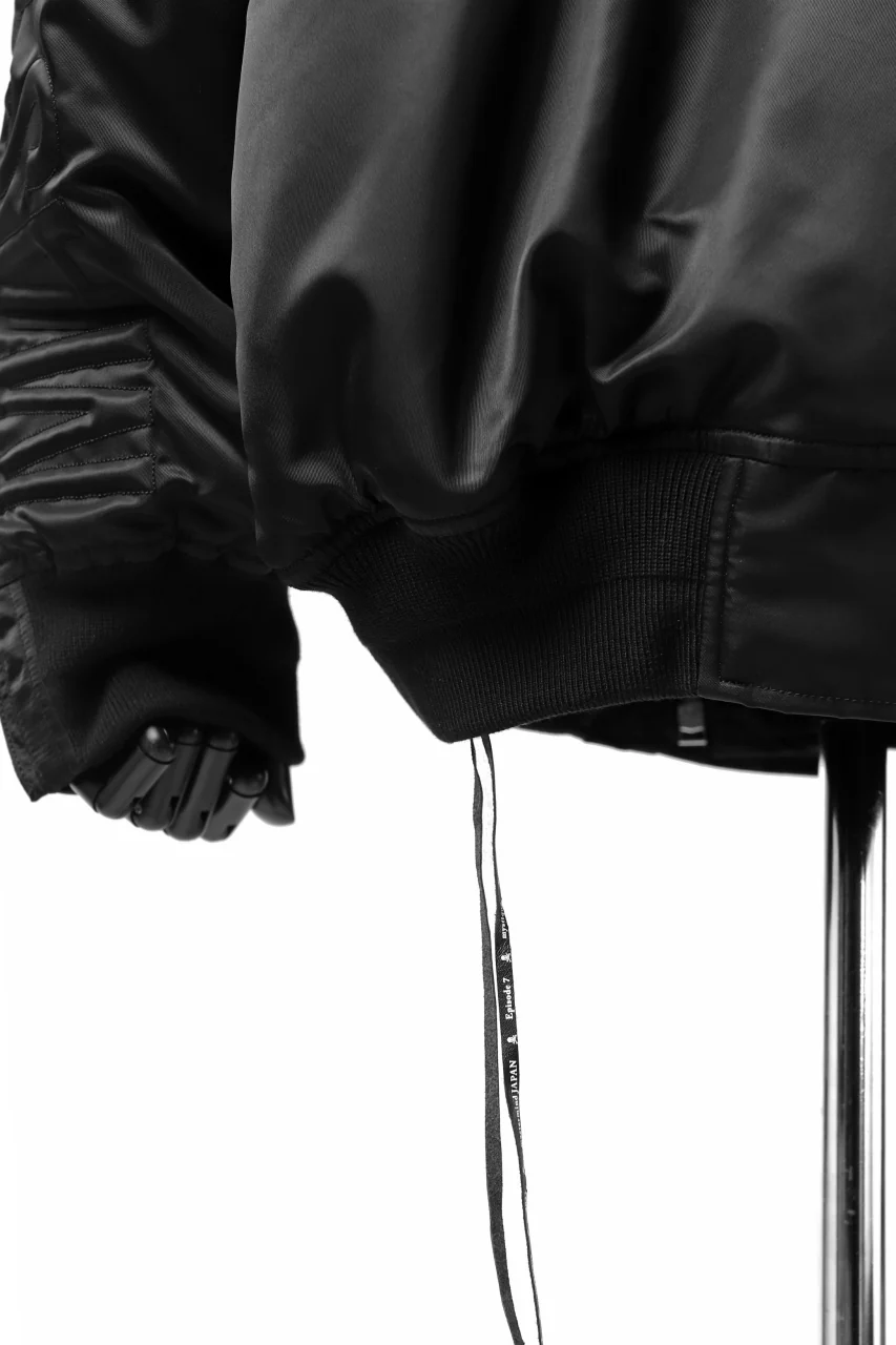 mastermind JAPAN N-2B HEAVY-ZONE FLIGHT JACKET (BLACK) - Image 70