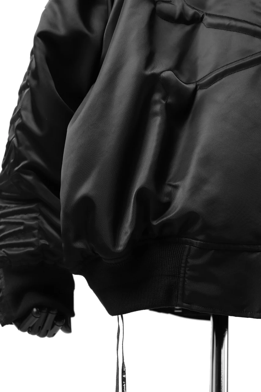 mastermind JAPAN N-2B HEAVY-ZONE FLIGHT JACKET (BLACK) - Image 71
