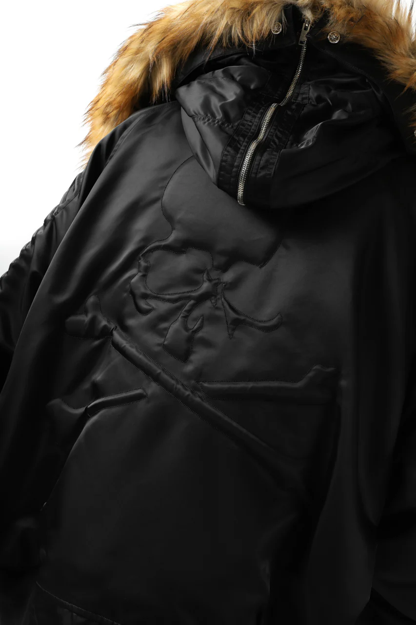 mastermind JAPAN N-2B HEAVY-ZONE FLIGHT JACKET (BLACK) - Image 73