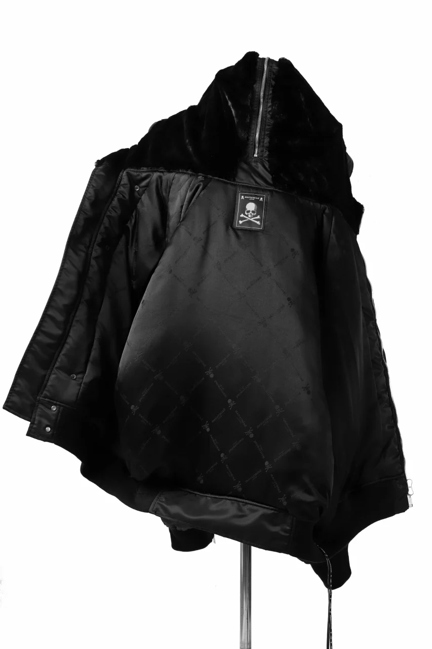 mastermind JAPAN N-2B HEAVY-ZONE FLIGHT JACKET (BLACK) - Image 78