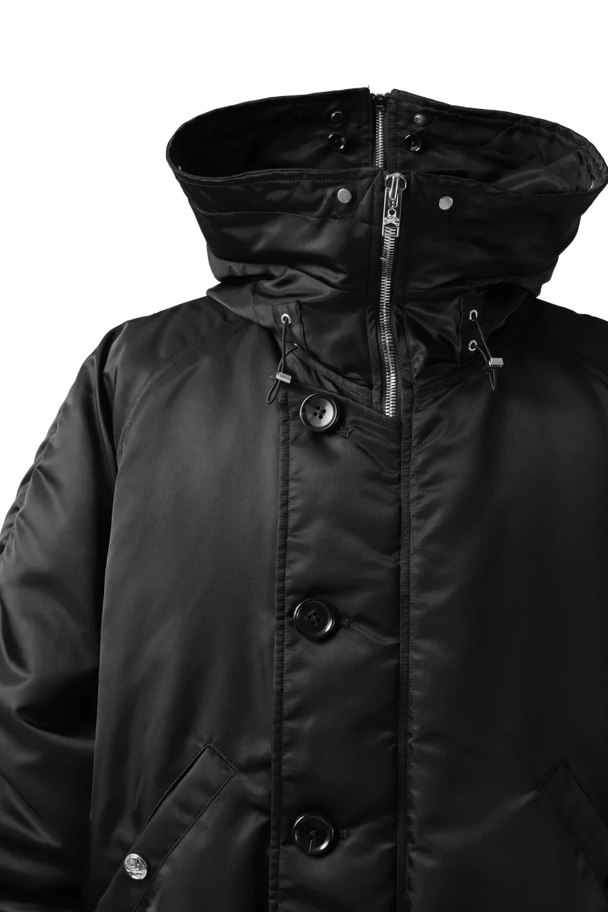 mastermind JAPAN N-2B HEAVY-ZONE FLIGHT JACKET (BLACK) - Image 79