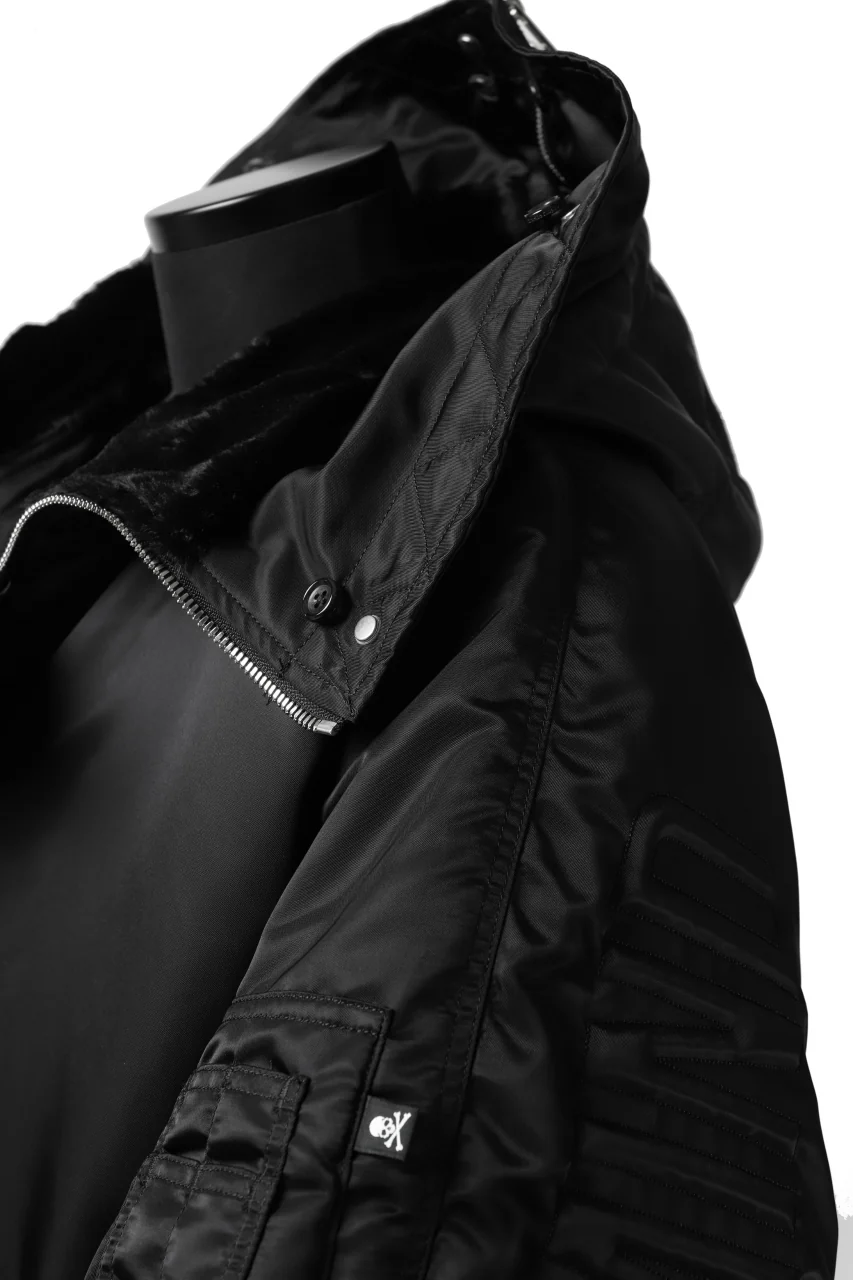 mastermind JAPAN N-2B HEAVY-ZONE FLIGHT JACKET (BLACK) - Image 81