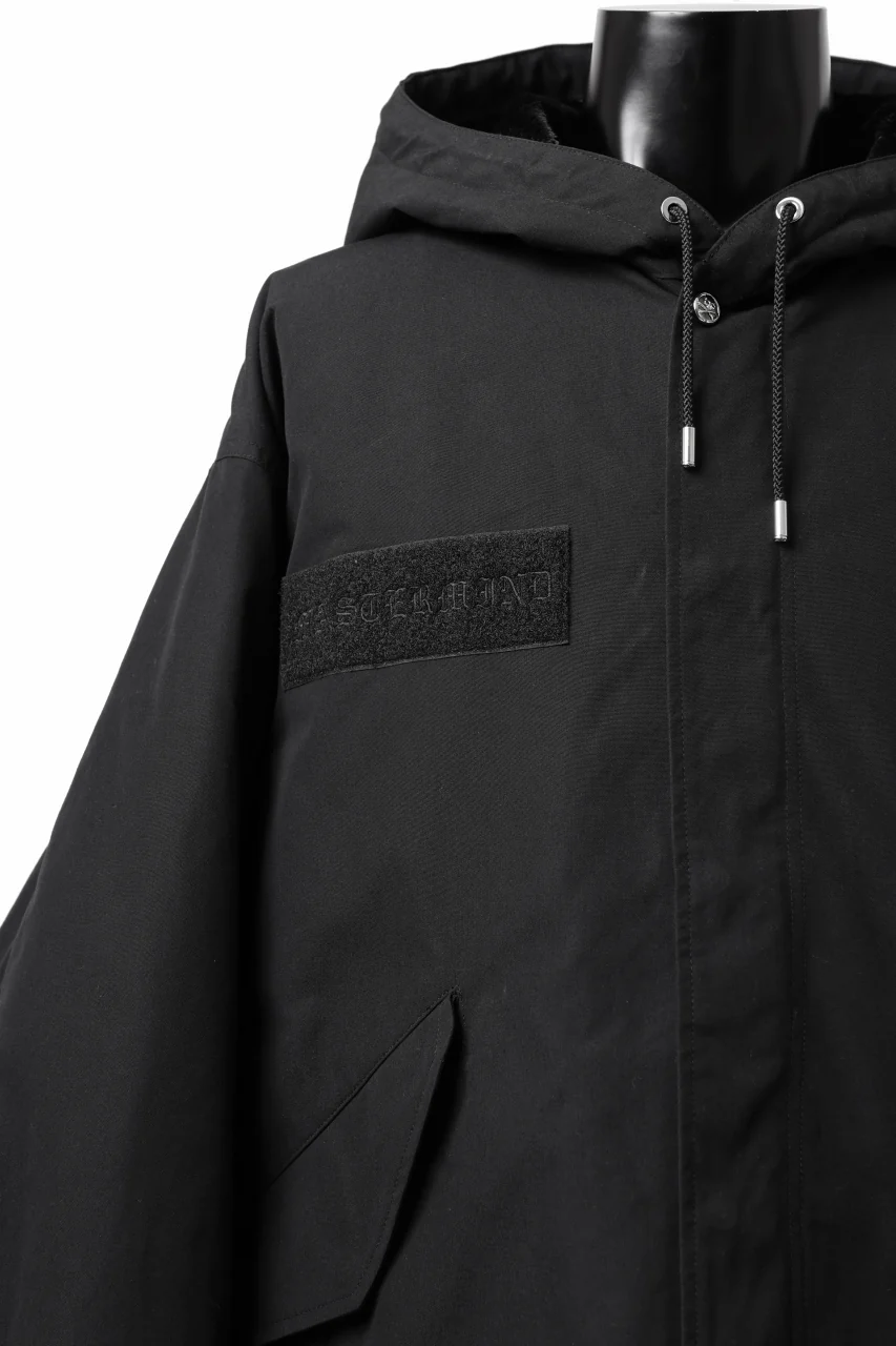 mastermind JAPAN OVERSIZED SHORT MODSCOAT / PRIMALOFT (BLACK) - Image 10