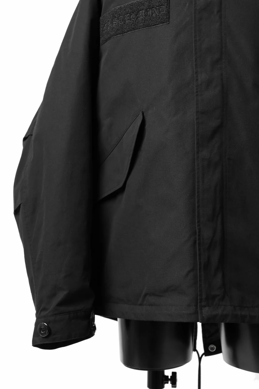 mastermind JAPAN OVERSIZED SHORT MODSCOAT / PRIMALOFT (BLACK) - Image 11