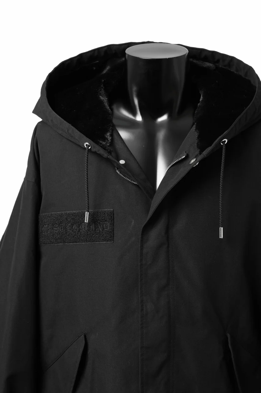 mastermind JAPAN OVERSIZED SHORT MODSCOAT / PRIMALOFT (BLACK) - Image 16