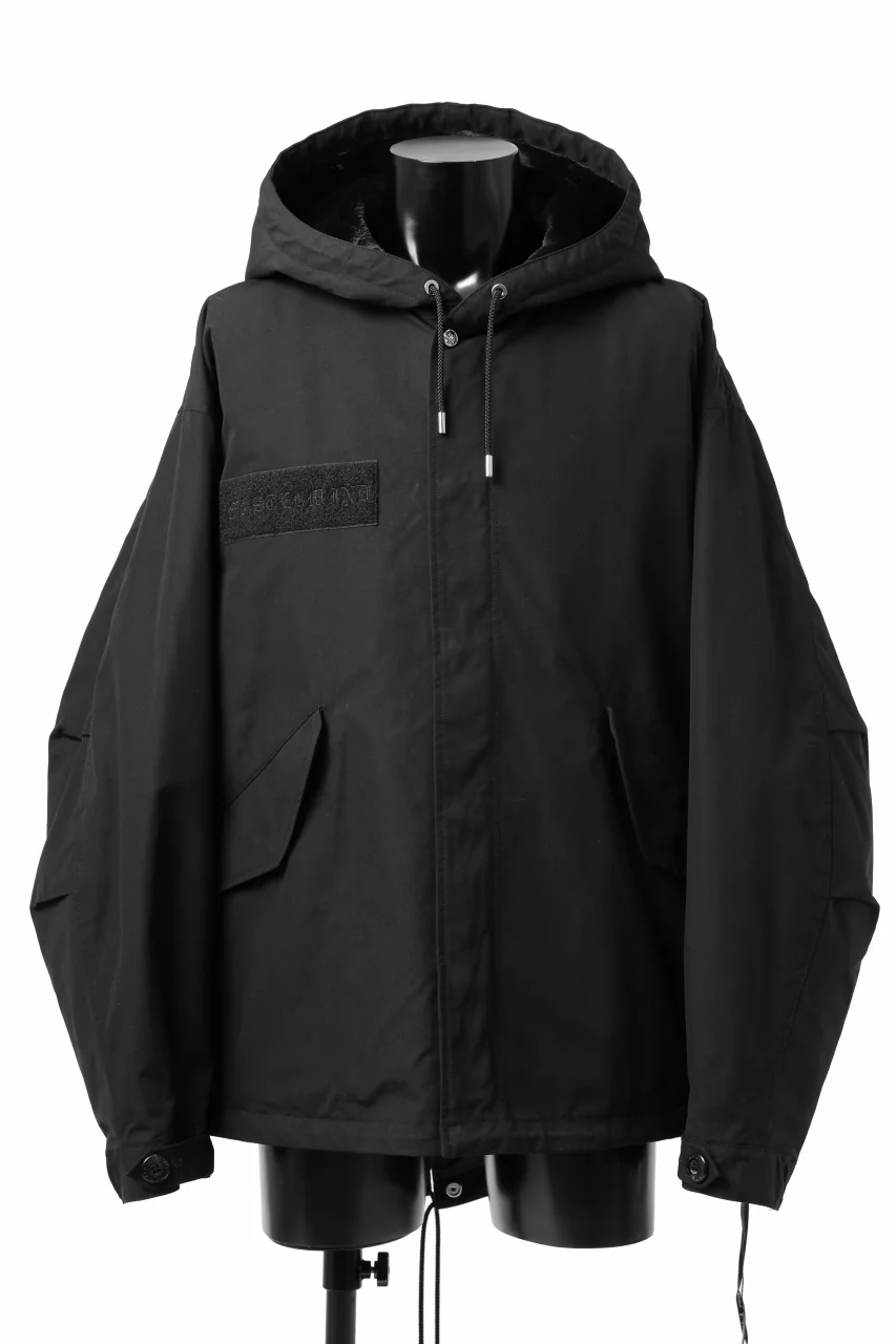 mastermind JAPAN OVERSIZED SHORT MODSCOAT / PRIMALOFT (BLACK) - Image 3