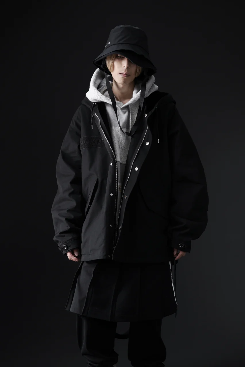 mastermind JAPAN OVERSIZED SHORT MODSCOAT / PRIMALOFT (BLACK) - Image 32