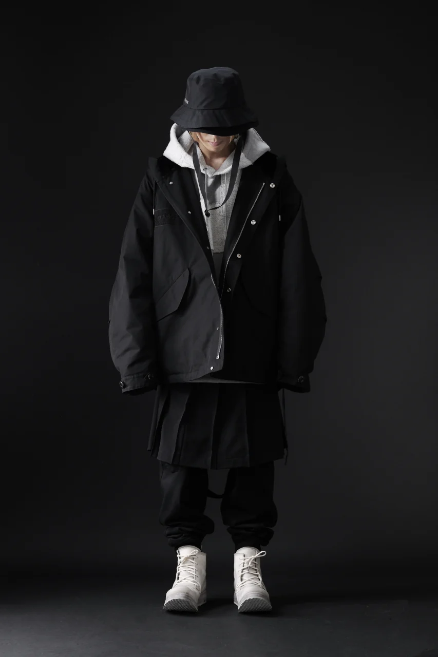 mastermind JAPAN OVERSIZED SHORT MODSCOAT / PRIMALOFT (BLACK) - Image 35